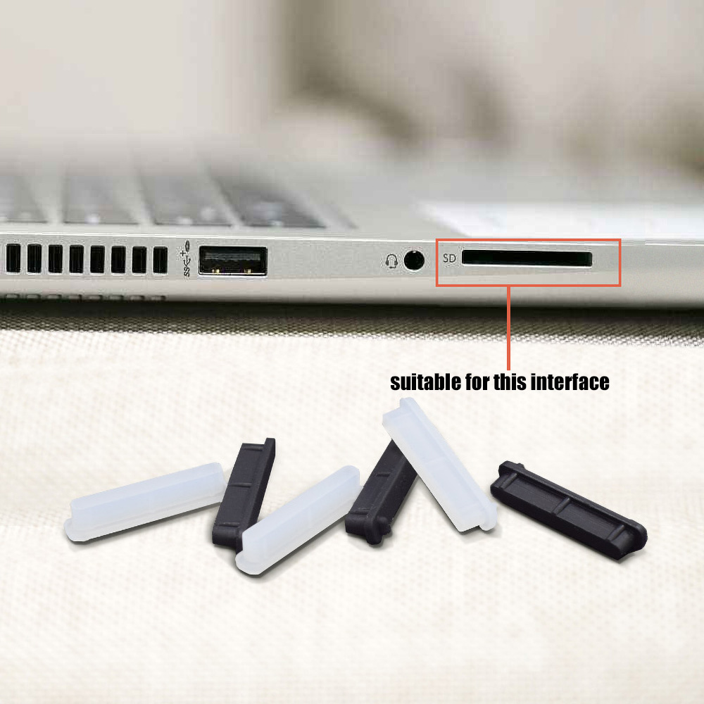 Laptop Accessories Usb - 9 pièces de bouchons anti-poussière transparents