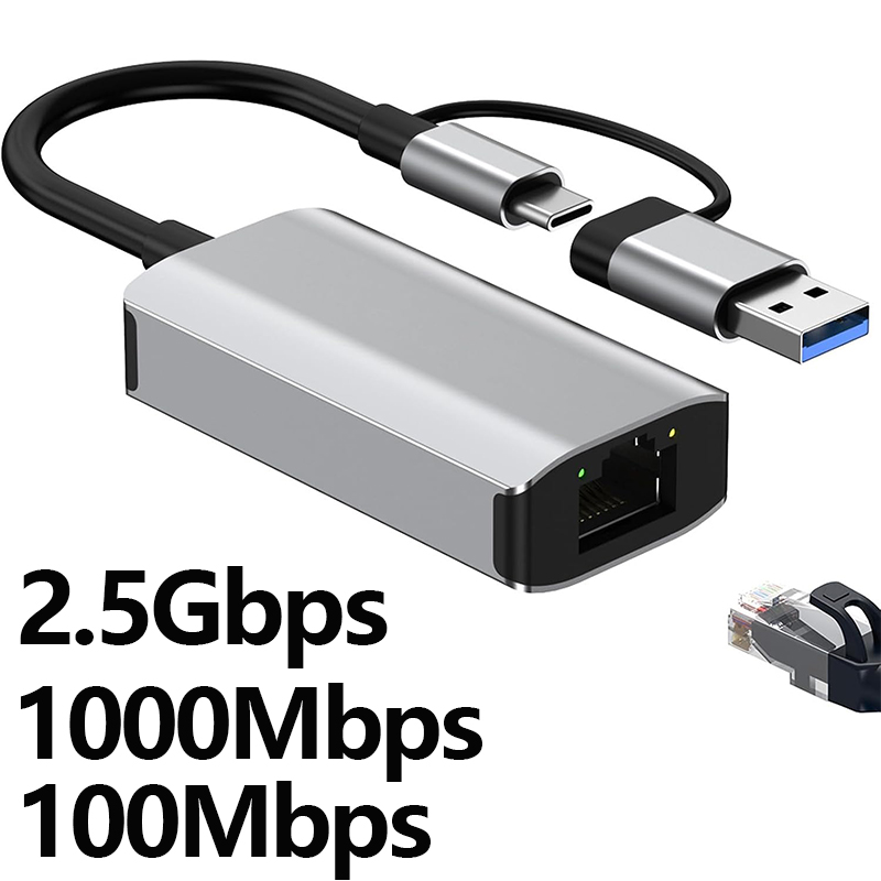 Laptop Accessories Usb - Adaptateur Ethernet LAN USB 3.0 Type-C