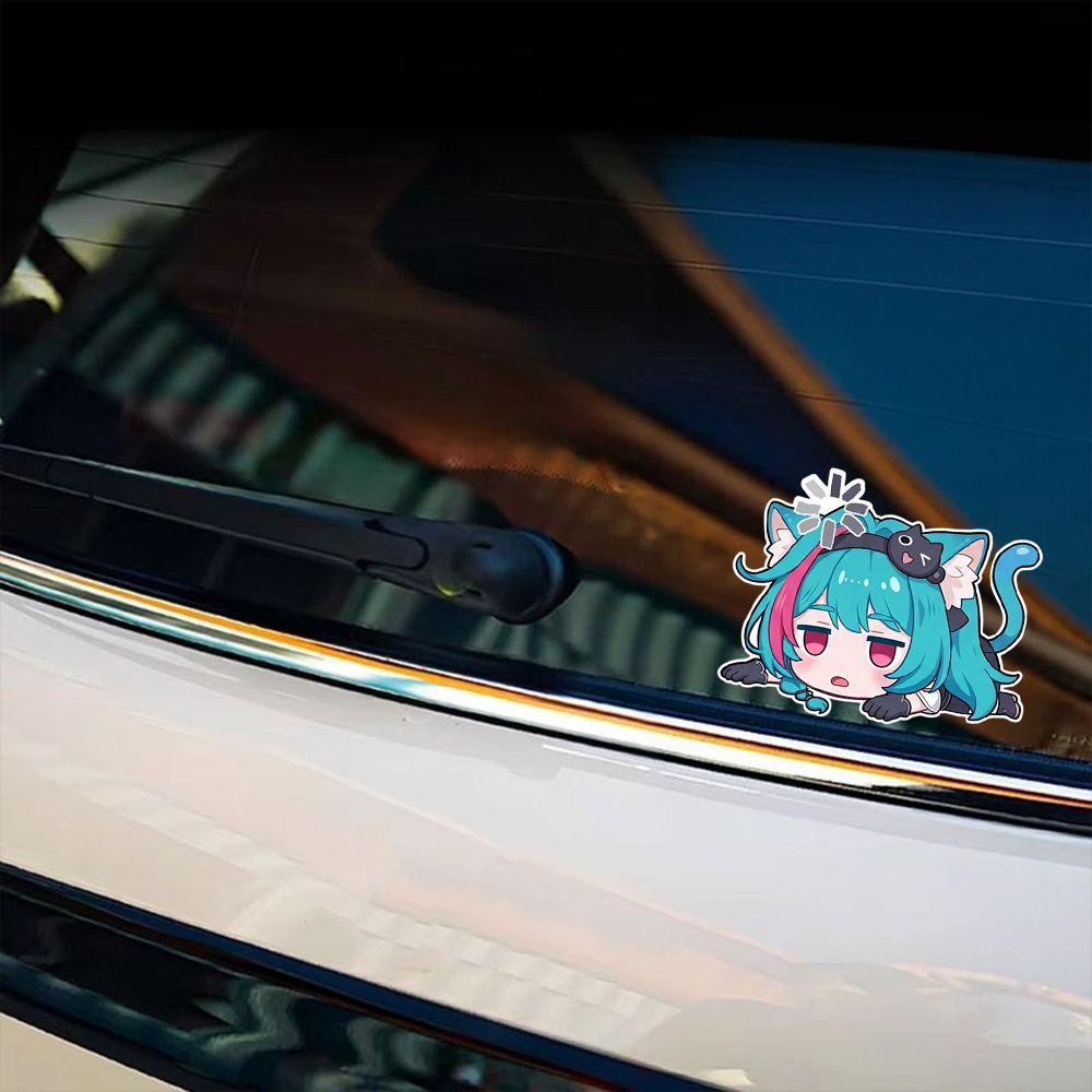 Laptop Accessories Kids - Autocollants de voiture Anime Girl Neverness