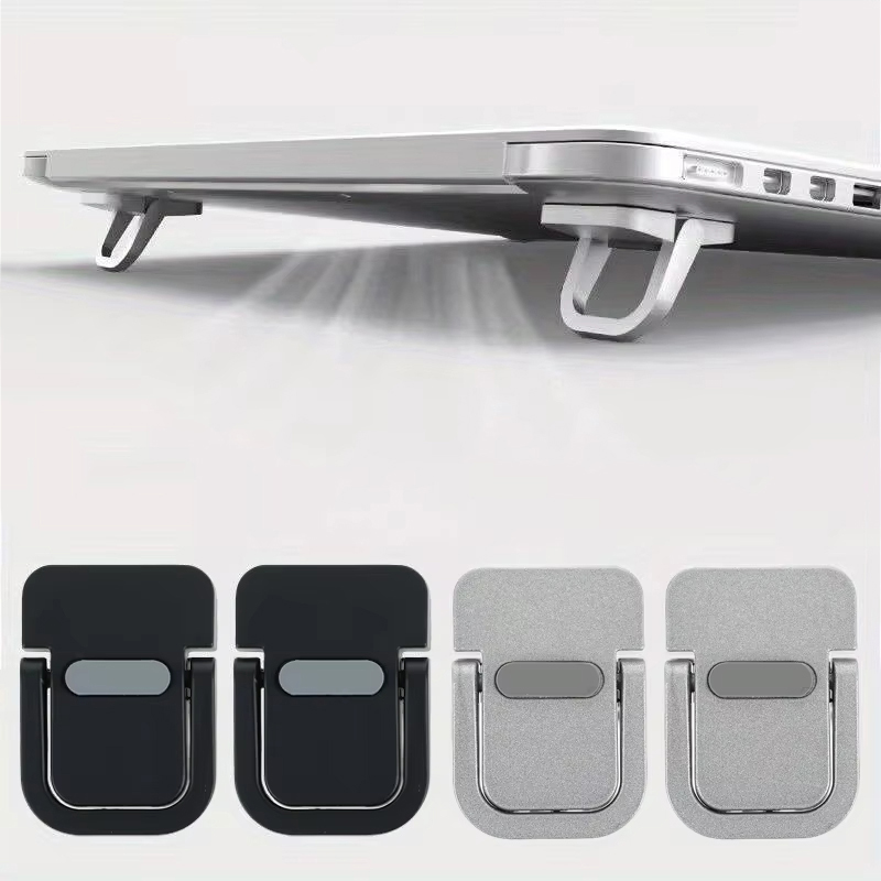 Laptop Stand Portable - Support d'ordinateur portable pliable et réglable,