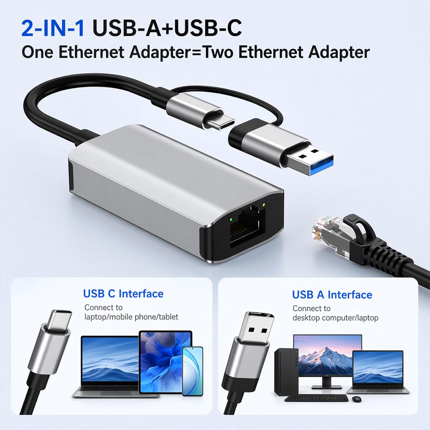 Adaptateur Ethernet LAN USB 3. - Laptop Accessories Usb avis et prix