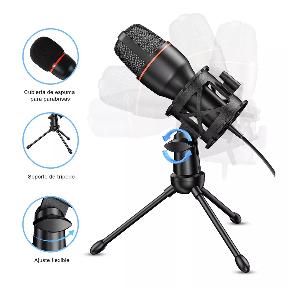 Microphone à condensateur USB  - Laptop Accessories Usb avis et prix
