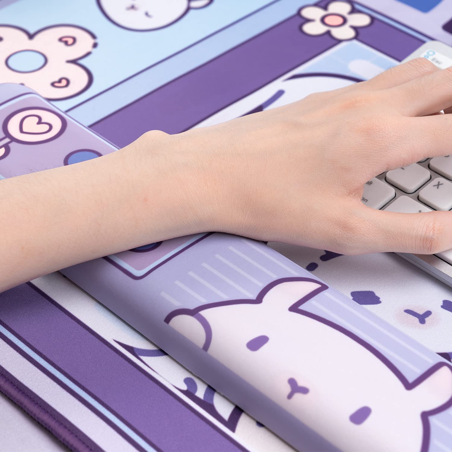 Grand tapis de souris de jeu K - Laptop Accessories Pink avis et prix