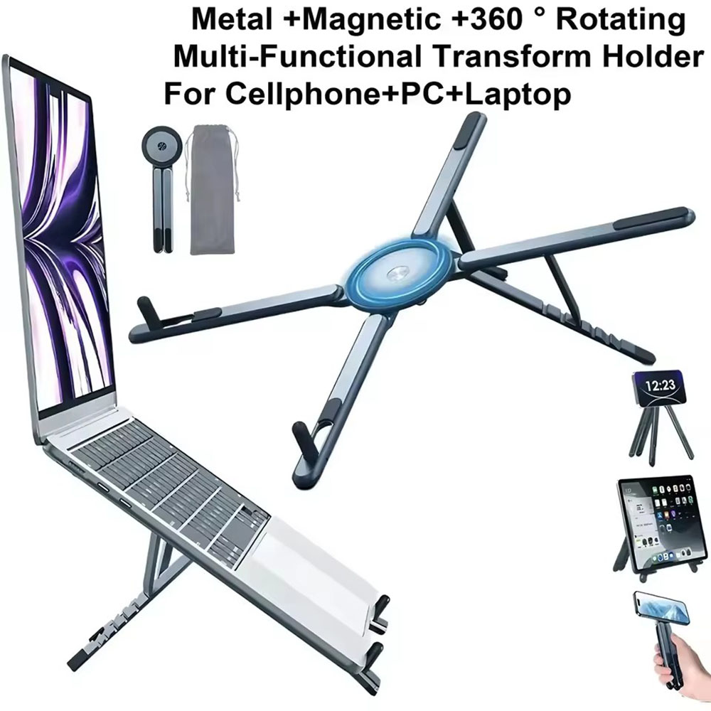 Support de téléphone magnétiqu - Laptop Stand Portable avis et prix