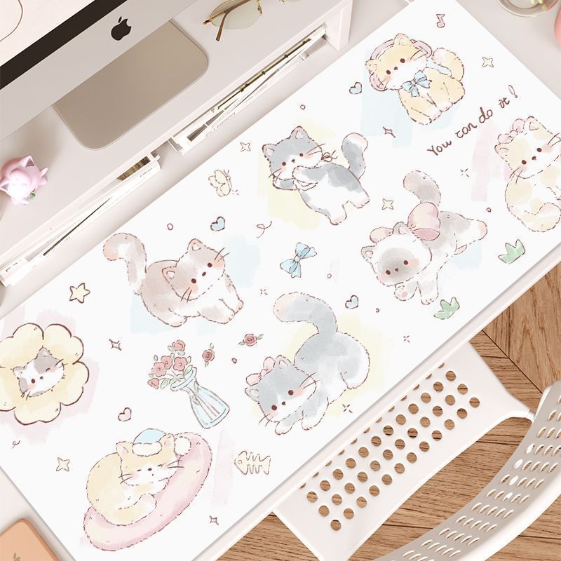 Tapis de bureau en cuir rose K - Laptop Accessories Pink avis et prix