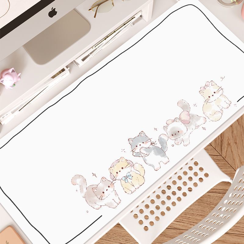 Tapis de bureau en cuir rose K - Laptop Accessories Pink avis et prix