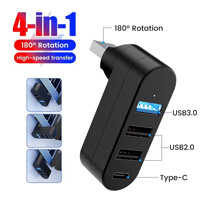 Hub USB 3.0 Mini Splitter Box  - Laptop Accessories Usb avis et prix